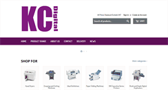 Desktop Screenshot of kcdigitalservices.co.uk